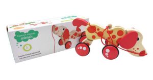 Discover Endless Adventures with our Wooden Cartoon Animals Dog Sensory Toy