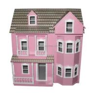 mini Wooden Doll House