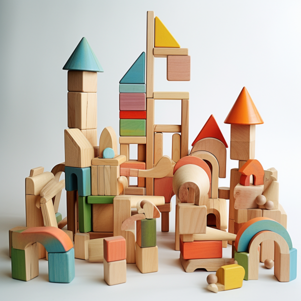 Educational Wooden Blocks Set