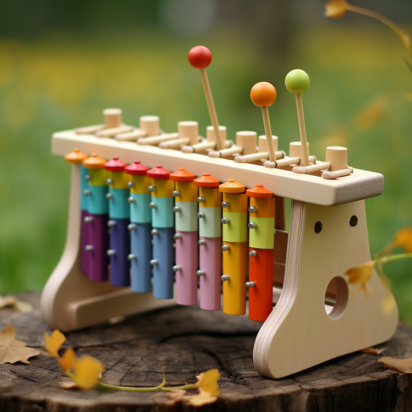 Musical Wooden Xylophone Toy