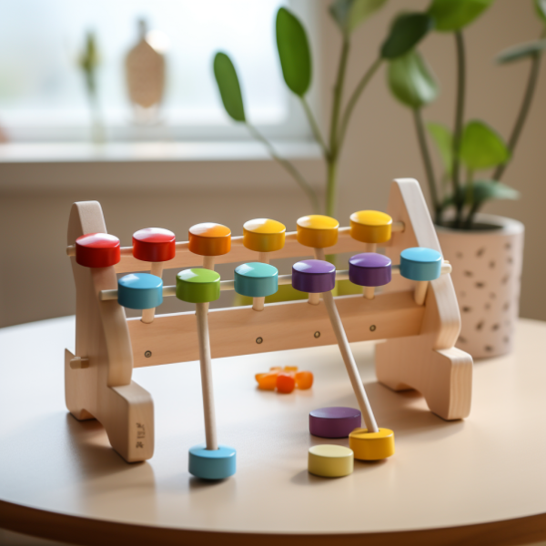 Musical Wooden Xylophone Toy