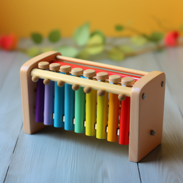 Musical Wooden Xylophone Toy