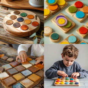 The Montessori Memory Game Wooden Edition