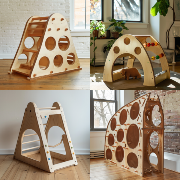 wooden climping frame