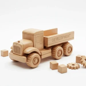 Featured image for Handmade Wooden Toy Trucks