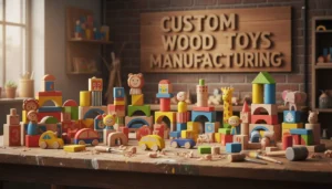 Featured image for Ultimate Guide To Custom Wood Toys from wooden toy manufacturing factory
