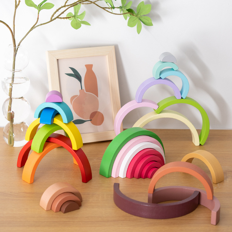 wooden stem toys custom from factory